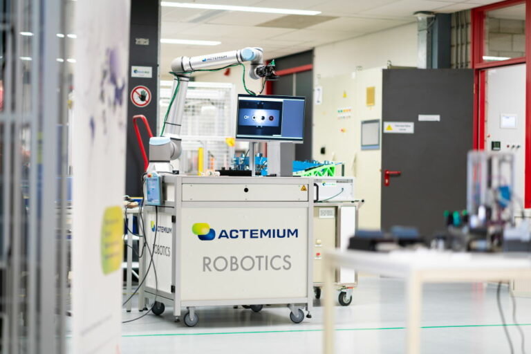 How did this cobot relieve Alcon's employees from repetitive tasks?